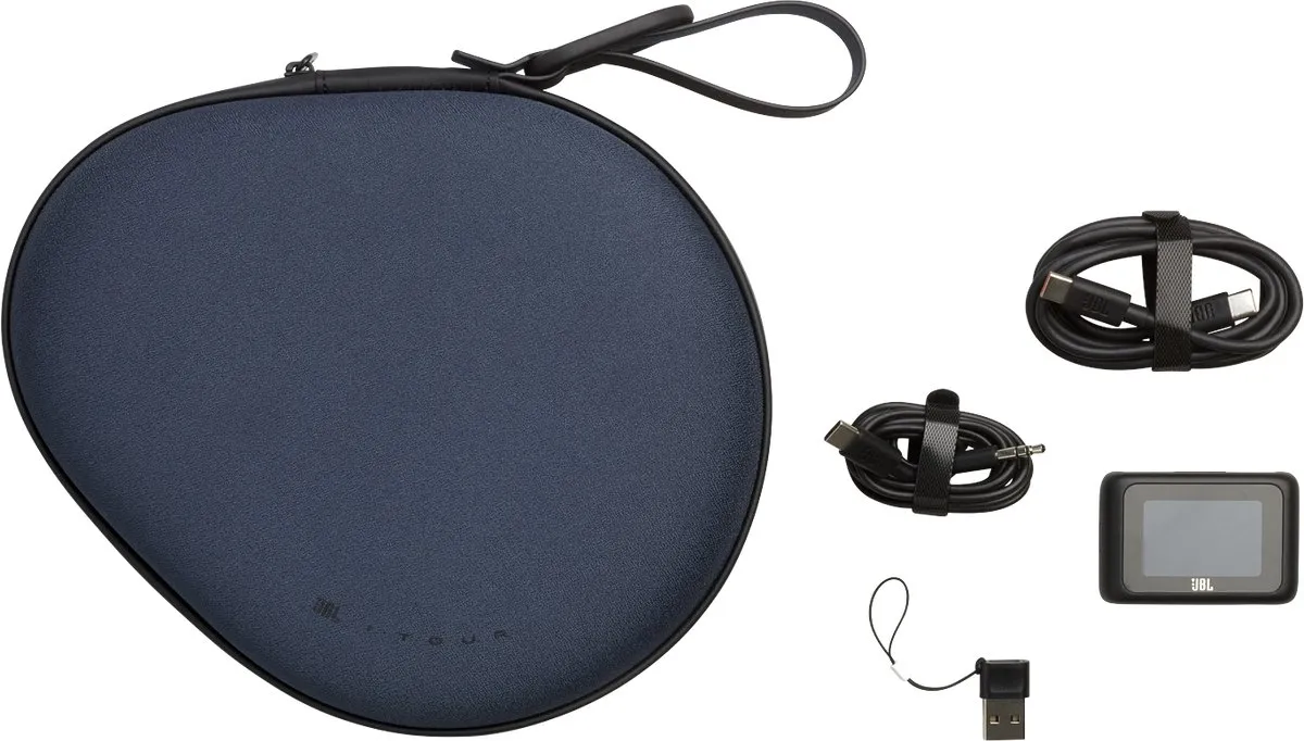 JBL Tour One M3 Smart TX Noise Cancelling Koptelefoon - 70 uur - Blauw