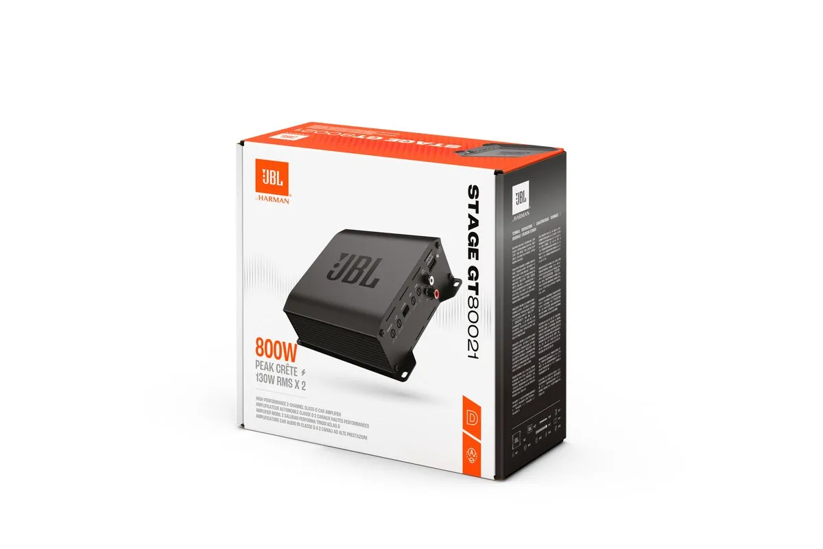 JBL Stage GT60041 4-Kanaals Klasse-D Versterker - 1240W - afbeelding 6 van 6