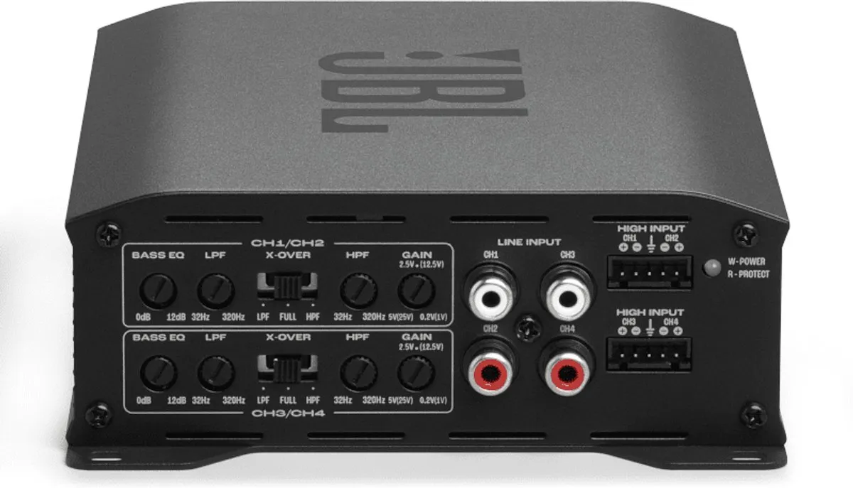 JBL Stage GT60041 4-Kanaals Klasse-D Versterker - 1240W
