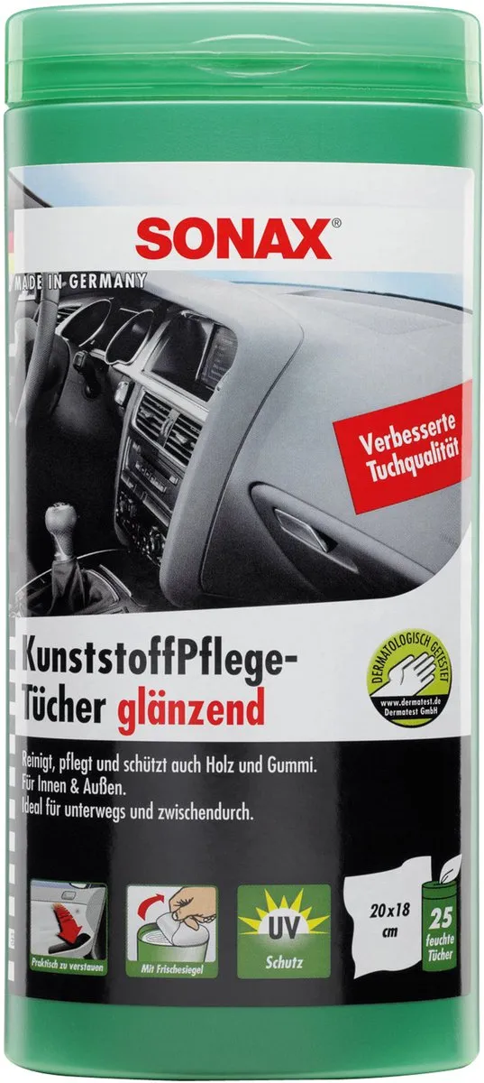 Sonax Kunststofonderhoudsdoekjes