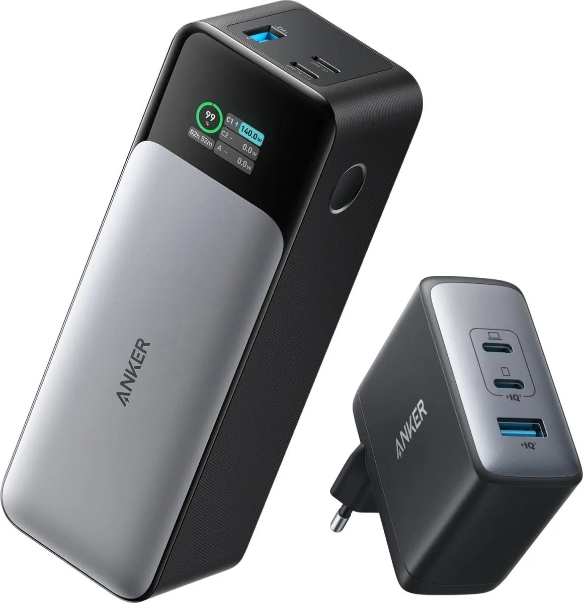 Anker 737 A1289011 PowerBank 24.000mAh + 100W USB-C Nano Adapter