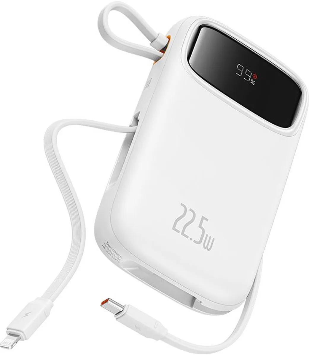 Baseus PPQD10 Powerbank 10000mAh - 20W Wit