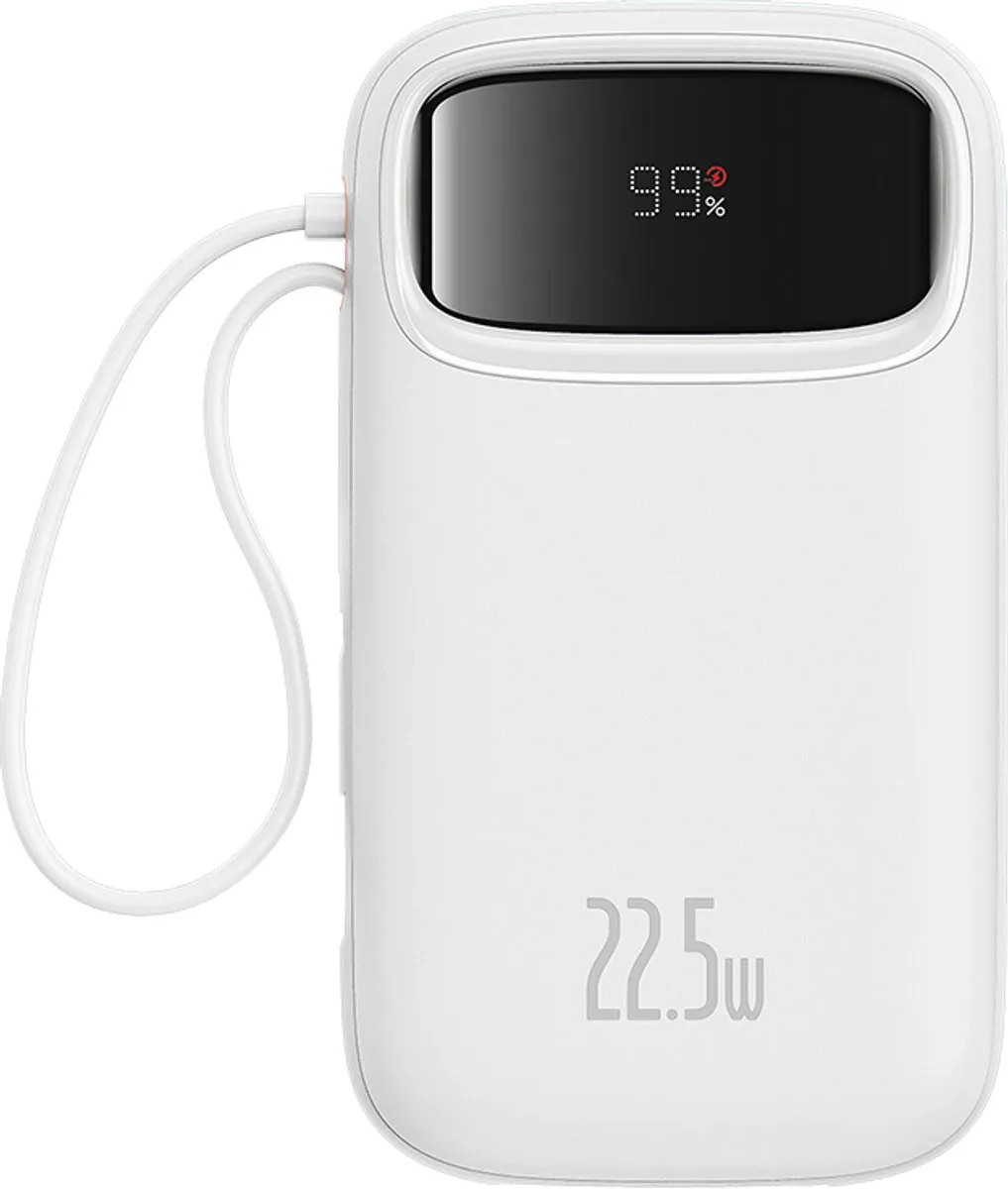 Baseus PPQD10 Powerbank 10000mAh - 20W Wit