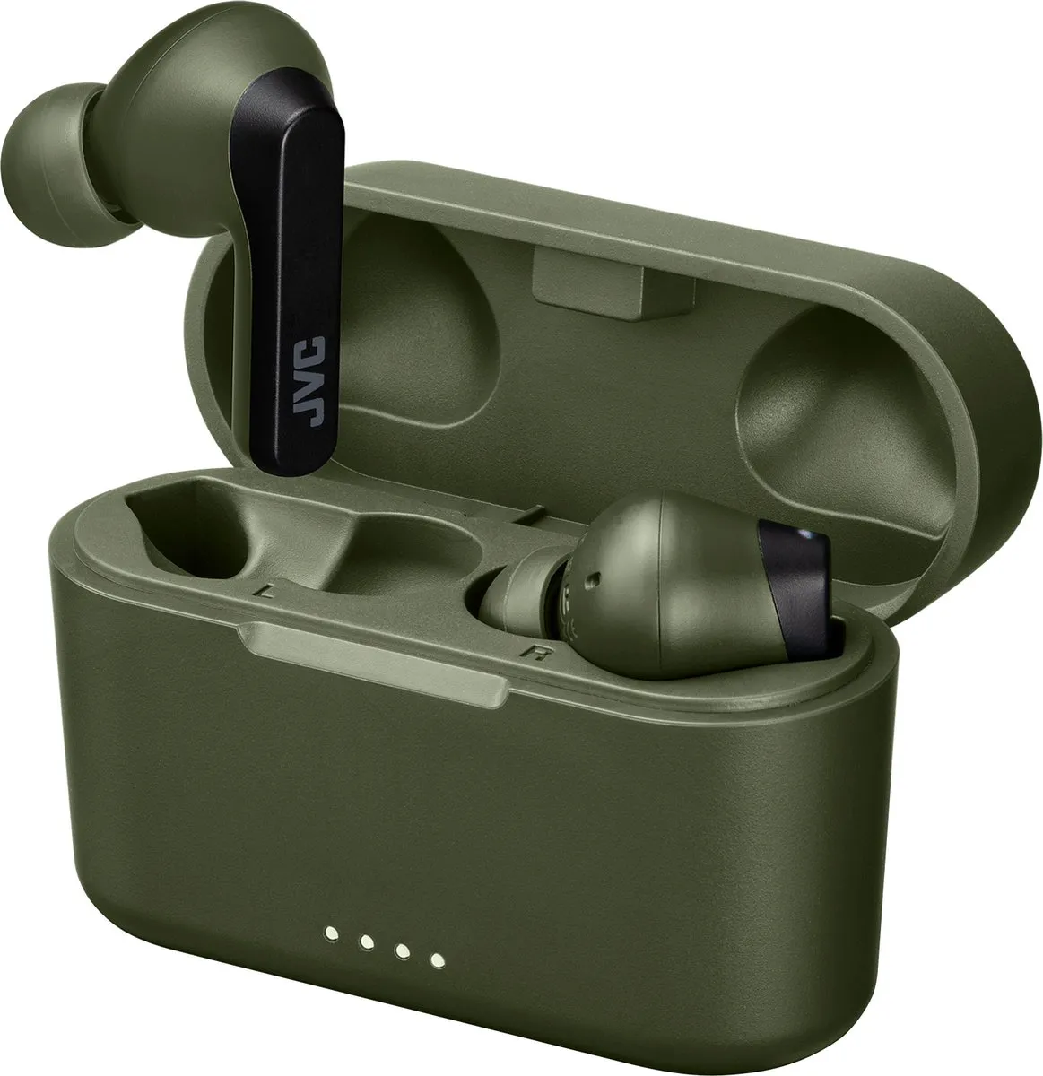 JVC HA-A9T-G True Wireless Oordopjes - Groen/Zwart