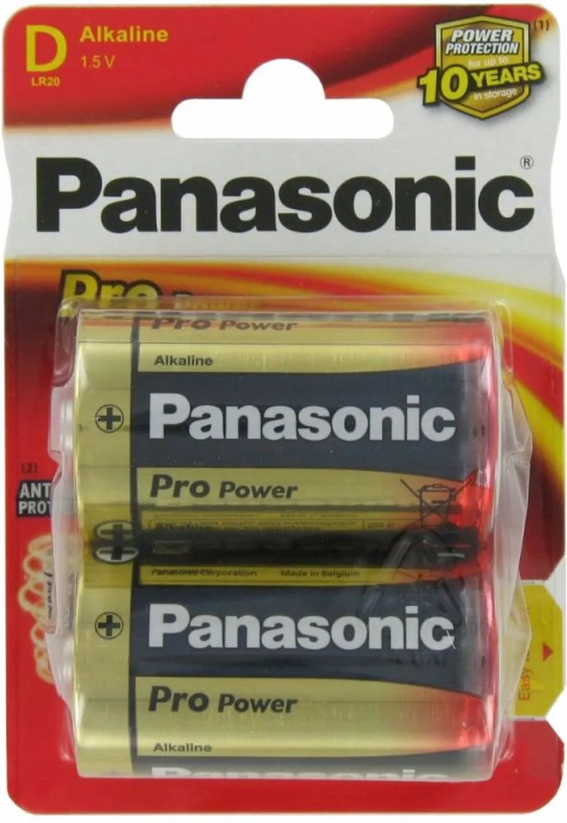Panasonic D Xtreme Power LR20PPG/2BP Batterijen C - 2 Stuks