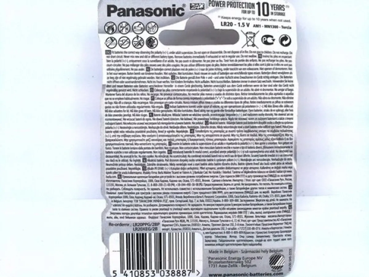 Panasonic D Xtreme Power LR20PPG/2BP Batterijen C - 2 Stuks
