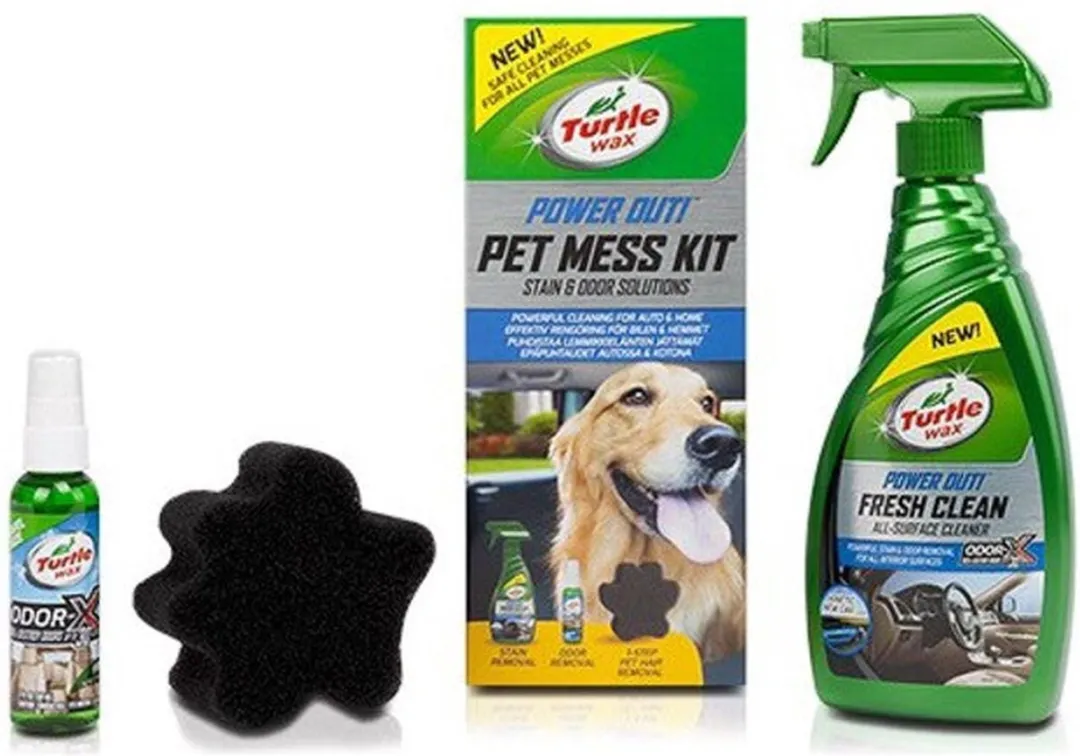 Turtle Wax Pet Mess Verwijderaar - 3x500ml