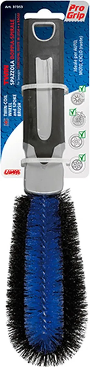 Lampa Twin Coil Brush Velgenborstel 29cm - 158g
