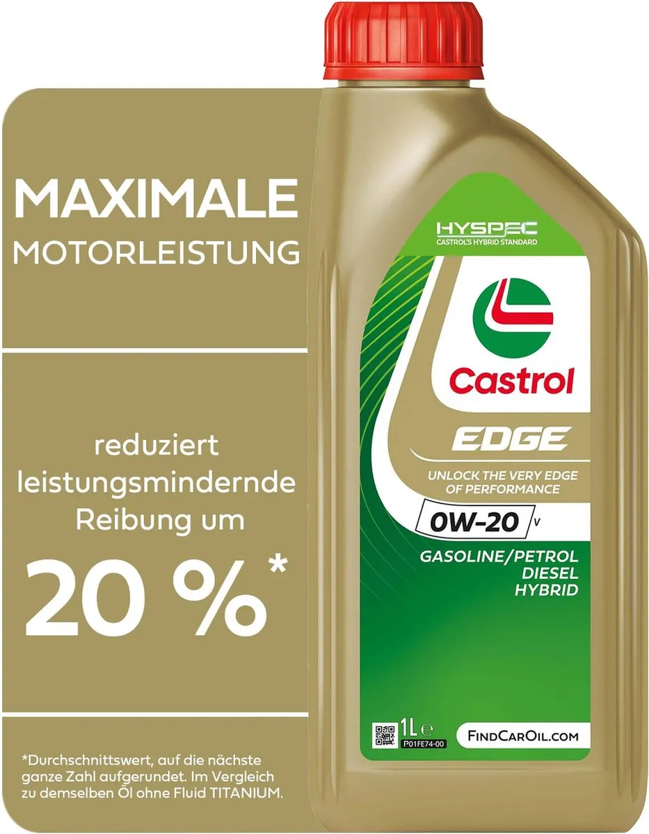 Castrol Edge Titanium 0W-20 V 1L
