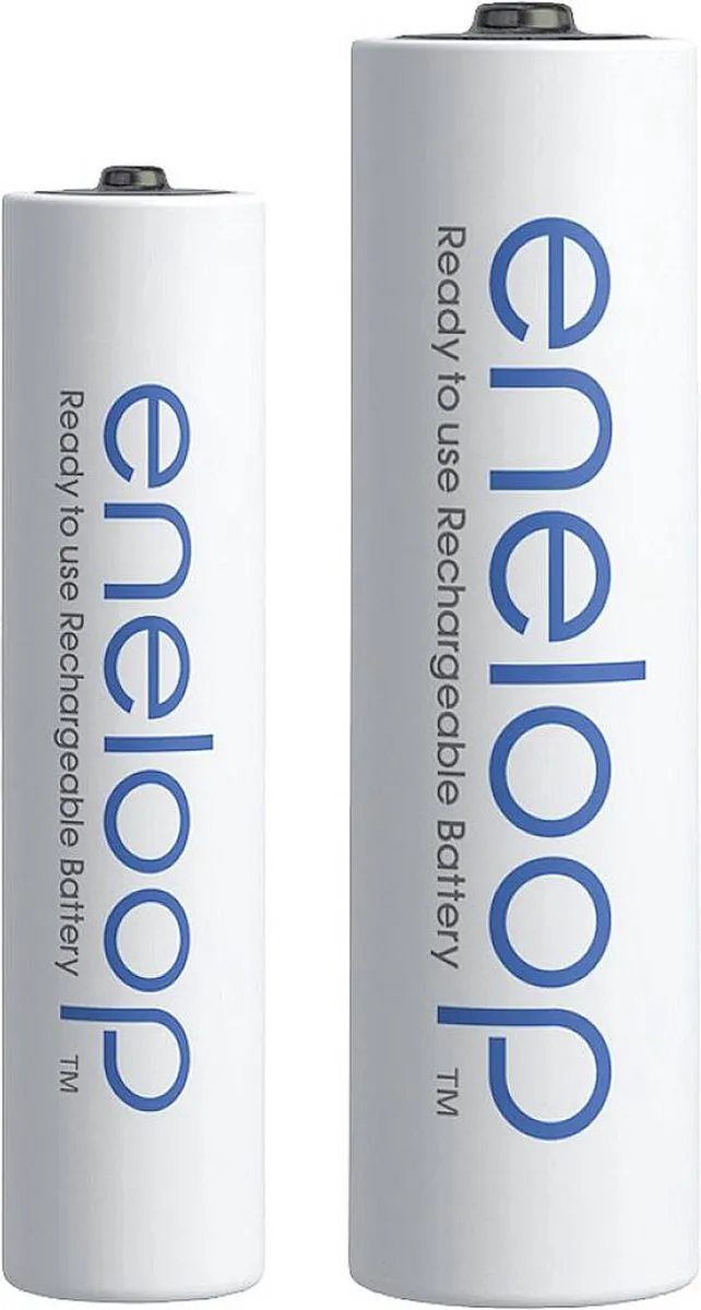 Panasonic Eneloop AA/AAA Oplaadbare Batterijen 2000mAh - 8 Stuks