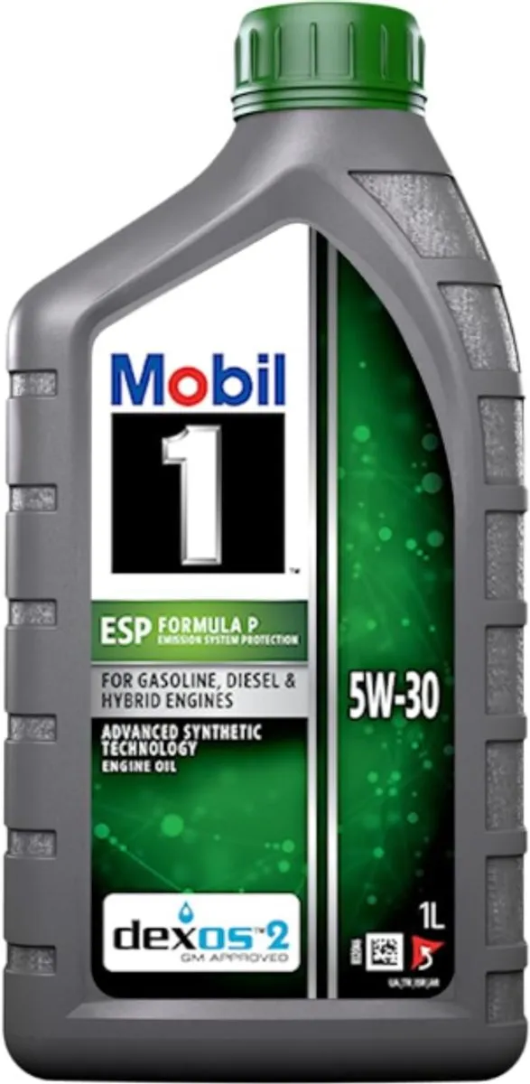 Mobil 1 5W-30 Synthetische Motorolie- 1L – Bescherming tegen Slijtage - Benzine & Diesel - Verbeterde Koude Start
