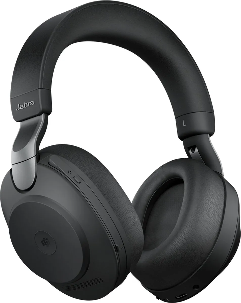 Jabra Evolve2 85 Headset - Bedraad & Bluetooth - Zwart