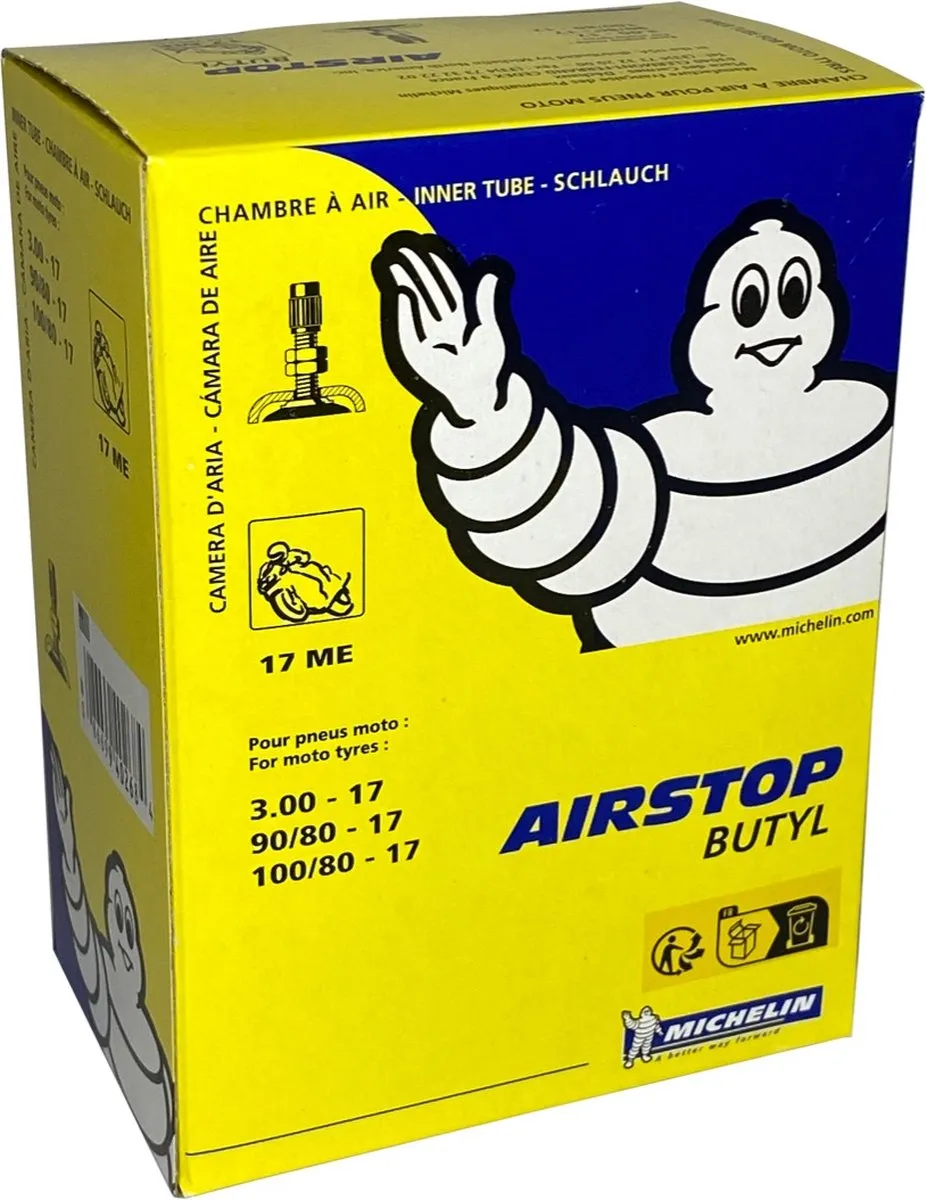 Michelin Moto Binnenband 17-3.00 100/80 90/80-17