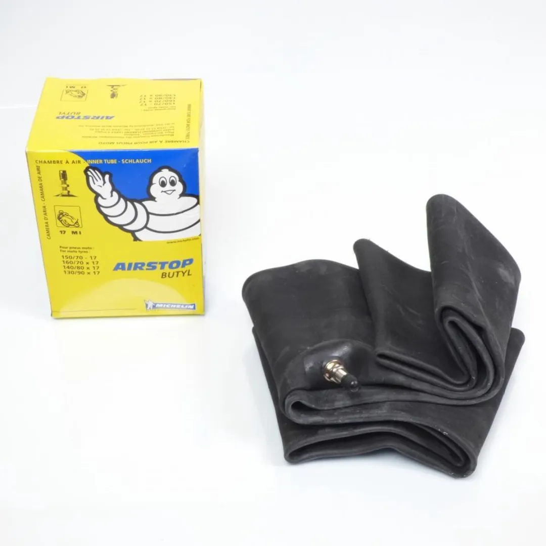 Michelin Moto Binnenband 17-3.00 100/80 90/80-17 - Recht ventiel - Zwart - afbeelding 6 van 6