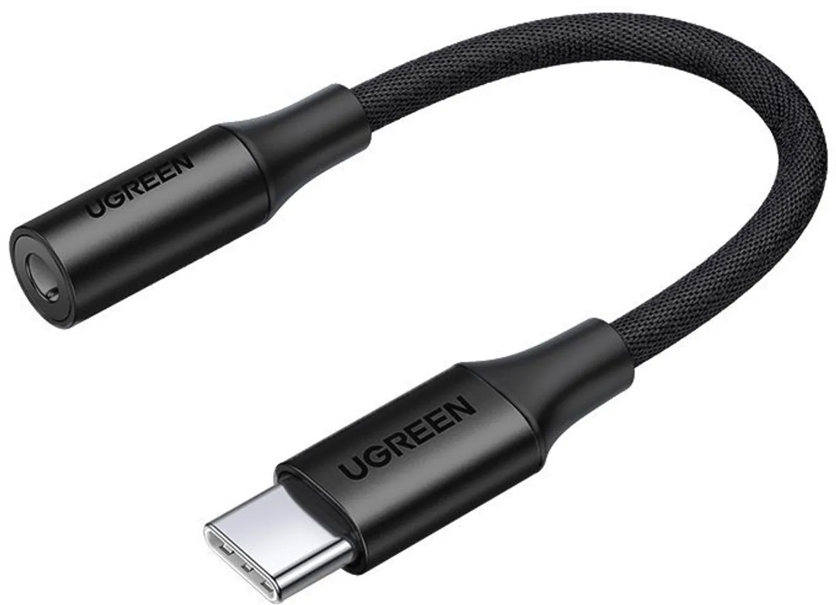 Ugreen USB-C naar 3,5mm Adapter 10cm