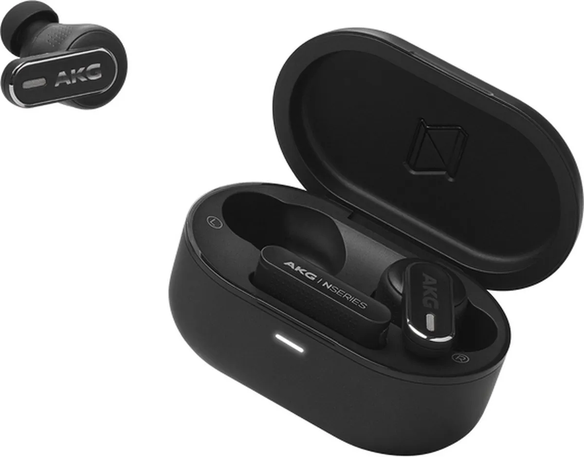 AKG N5 HYBRID Headset Draadloos In-ear Oproepen/muziek Bluetooth Zwart