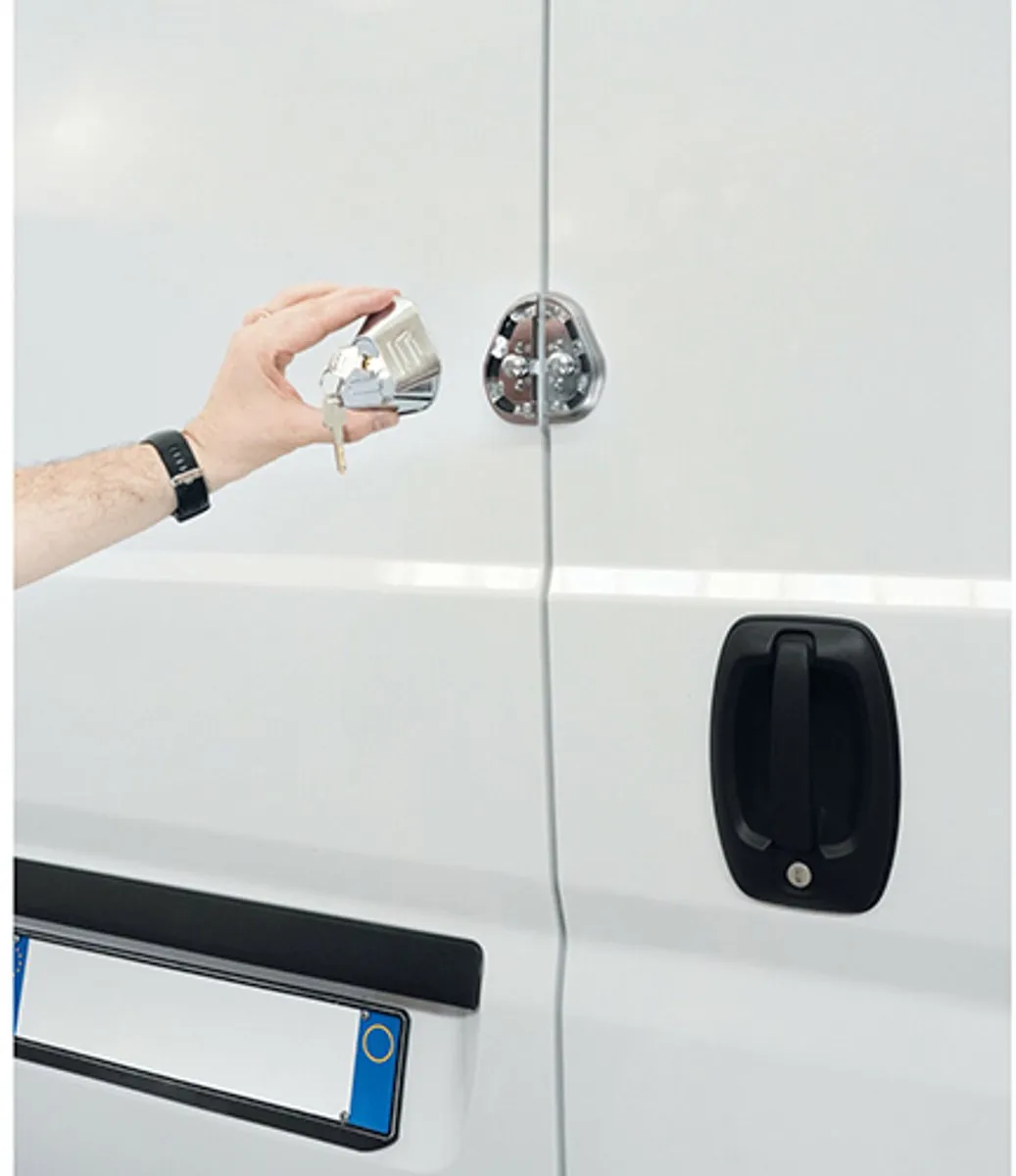 Lampa Bedrijfswagen Slot 2x - 6 Fixatiepunten - Zilver - afbeelding 6 van 6