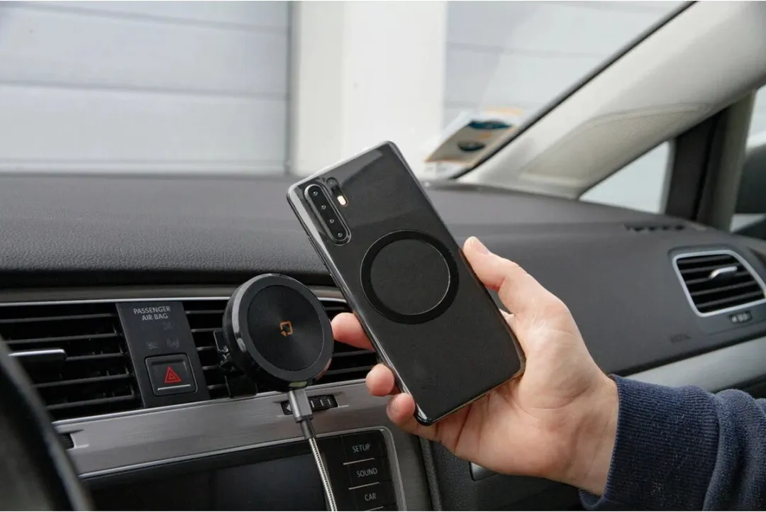 Lampa Magnetische Airvent Telefoonhouder MagSafe + Brodit Hoes S24 Ultra - Samsung Galaxy S24