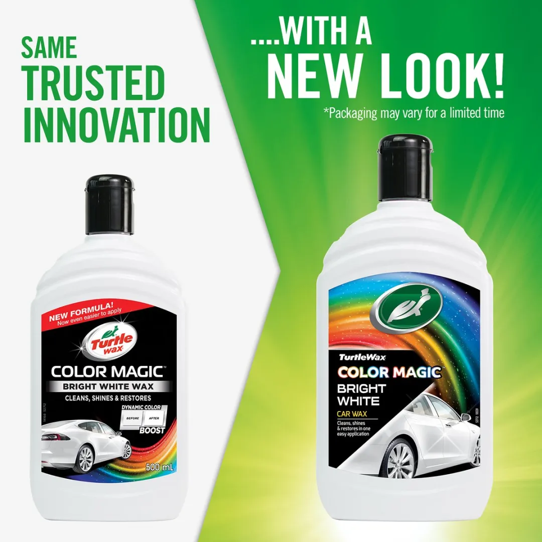 Turtle Wax Color Magic Bright White Wax 500ml