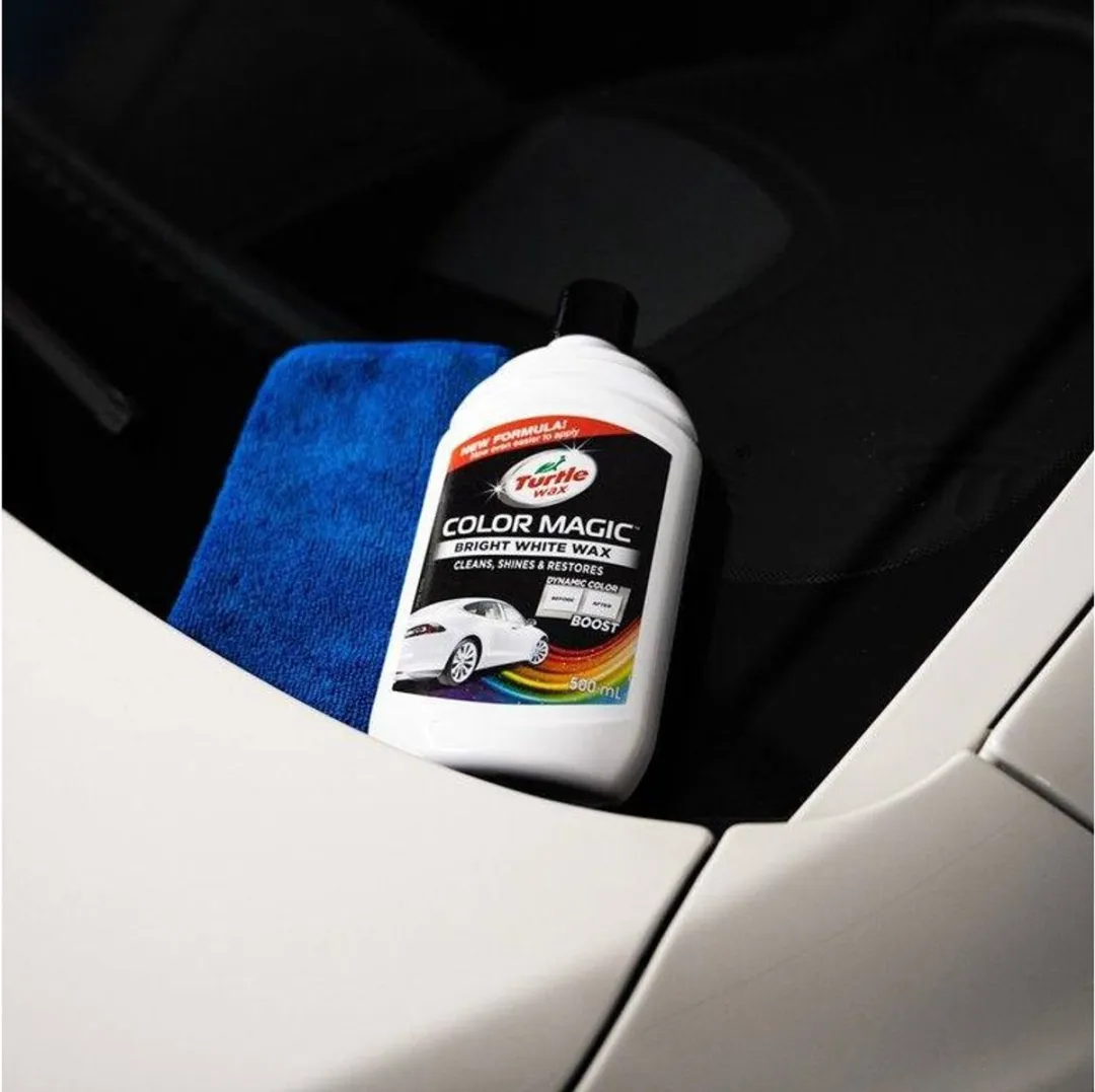 Turtle Wax Color Magic Bright White Wax 500ml
