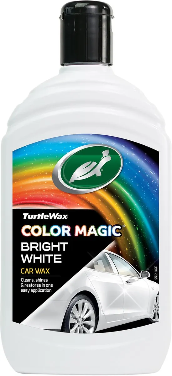 Turtle Wax Color Magic Bright White Wax 500ml