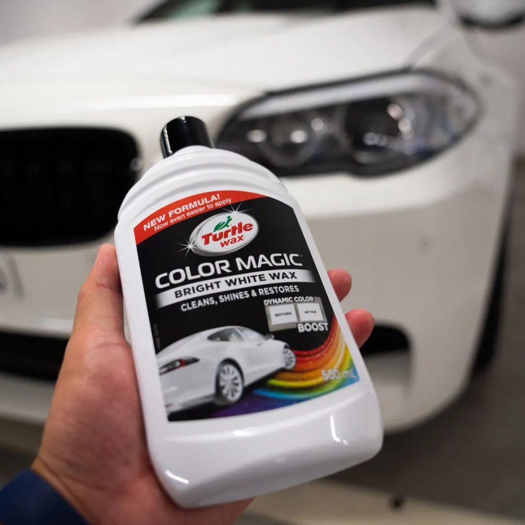 Turtle Wax Color Magic Bright White Wax 500ml - afbeelding 6 van 6
