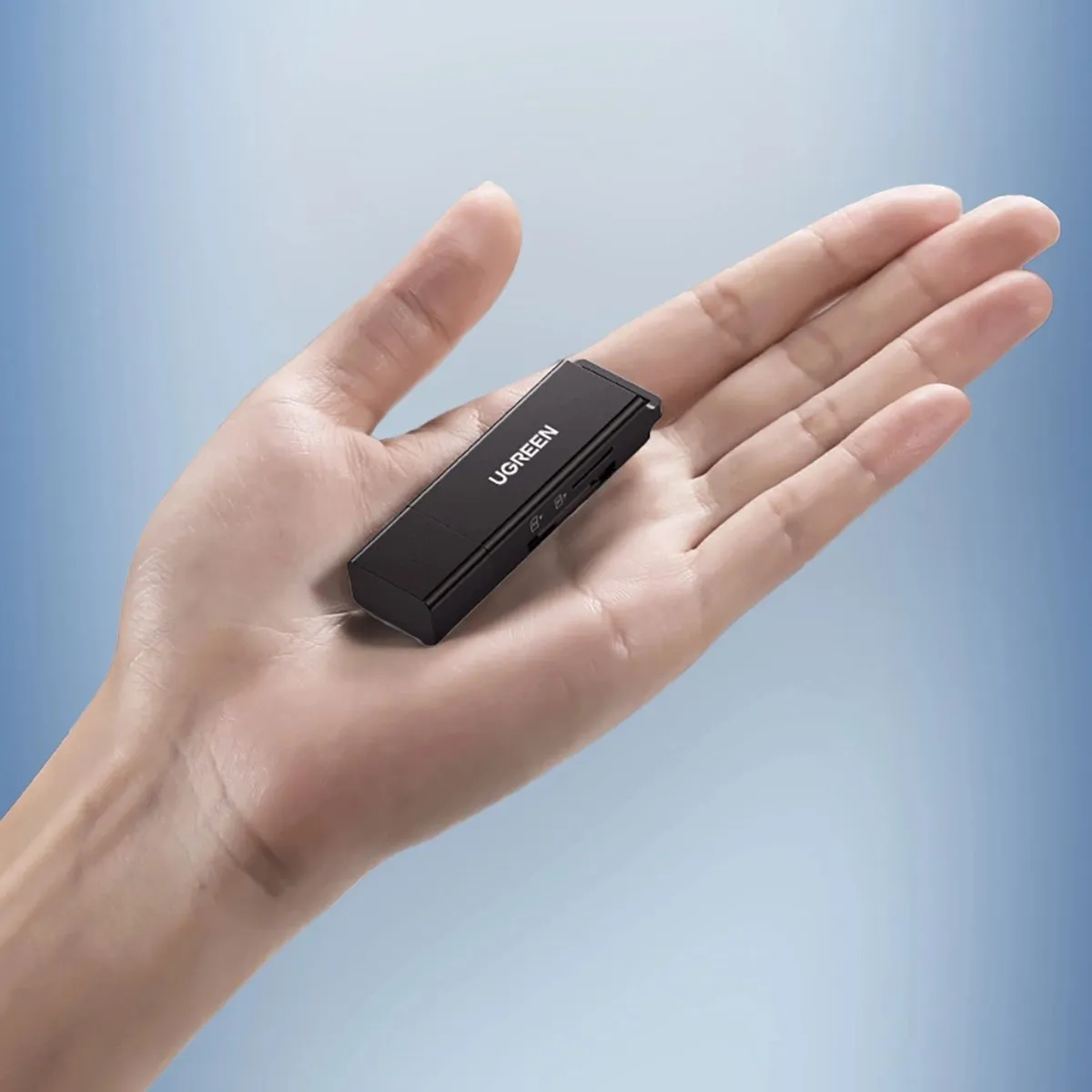 UGREEN CM104 USB 3.0 TF/SD-kaartlezer - Zwart