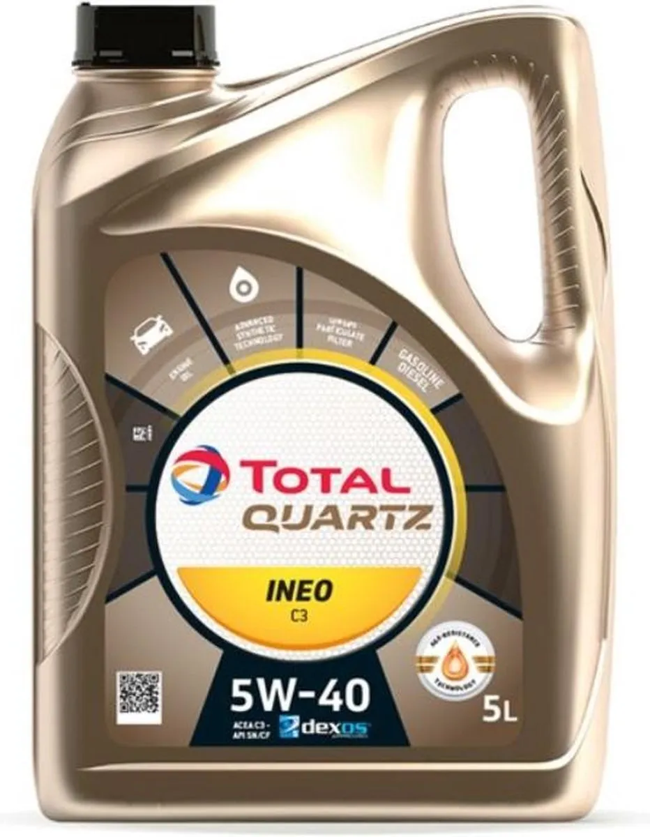 Total Quartz INEO C3 5W40 Motorolie 5L