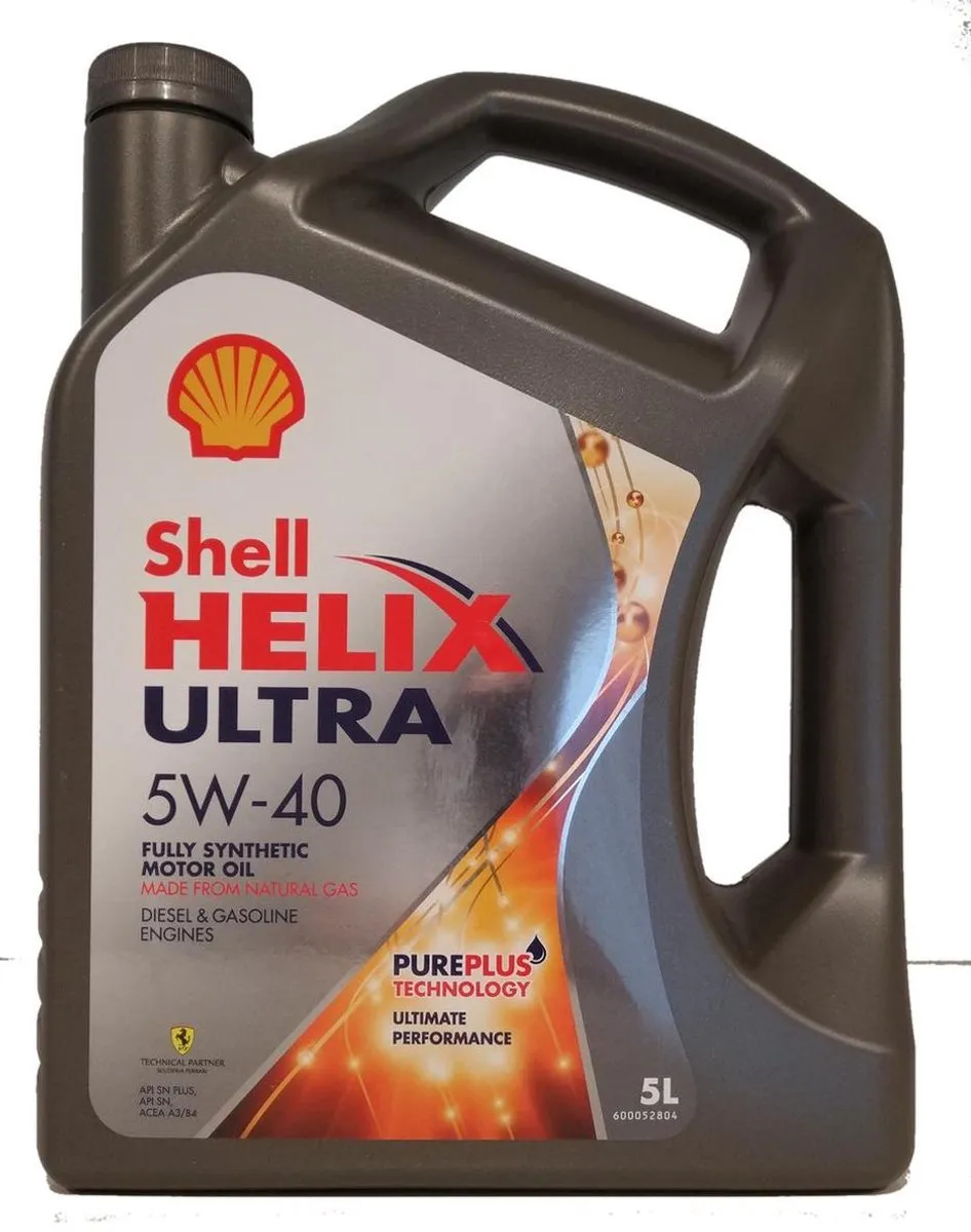 Shell Helix Ultra 5W40 Motorolie 5L