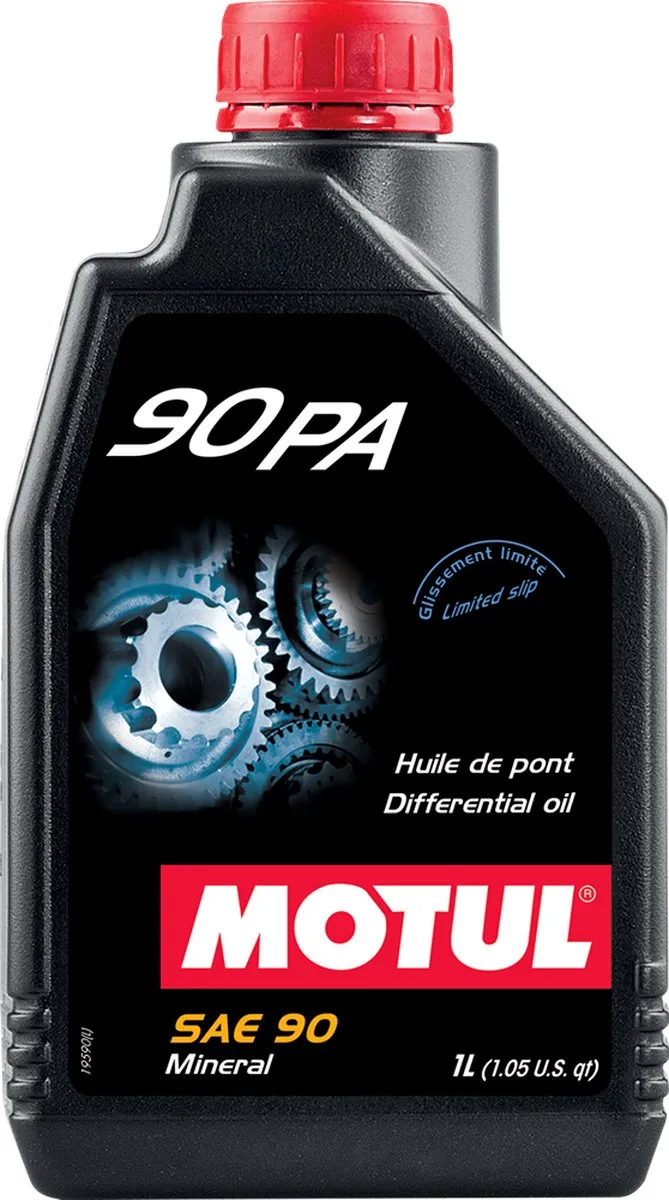 Motul 90 PA 1L Versnellingsbakolie - Universeel - Zwart
