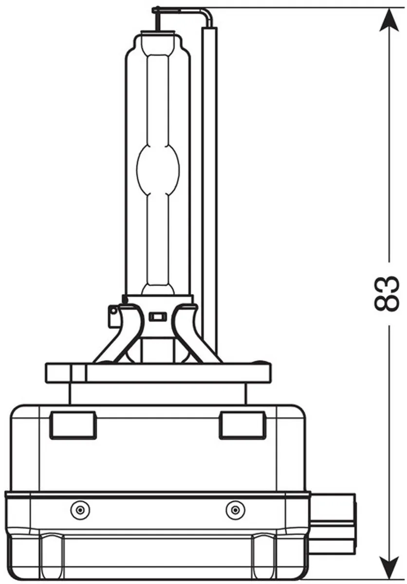 Lampa Xenon D1S Lamp 35W - 4300K