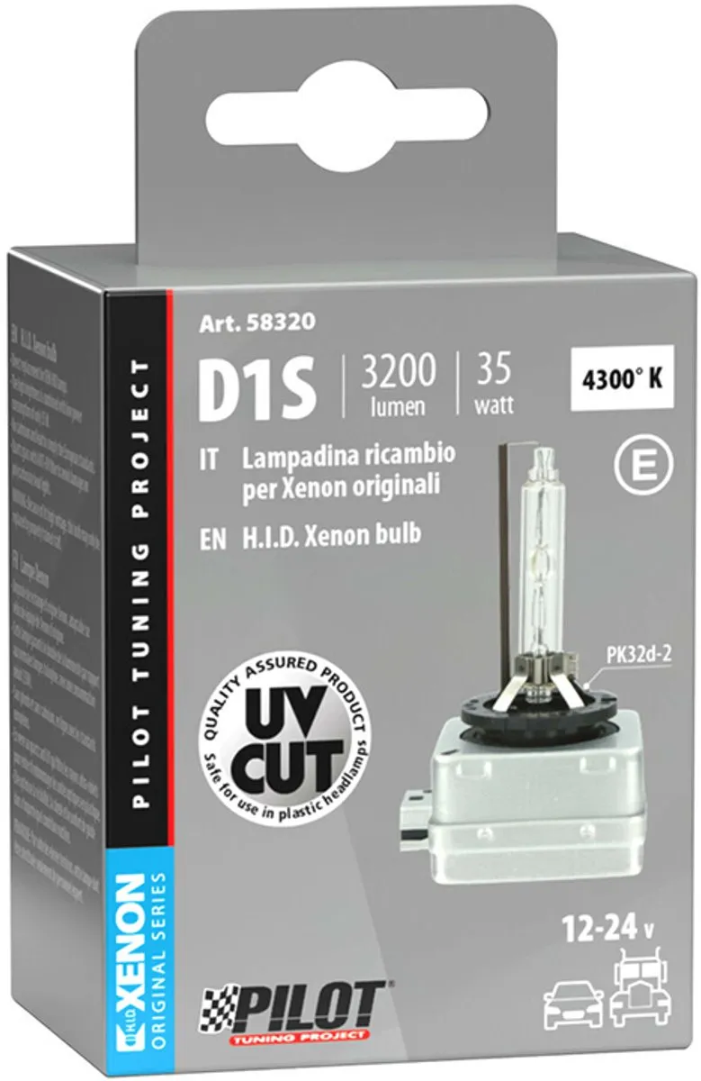 Lampa Xenon D1S Lamp 35W - 4300K - afbeelding 6 van 6
