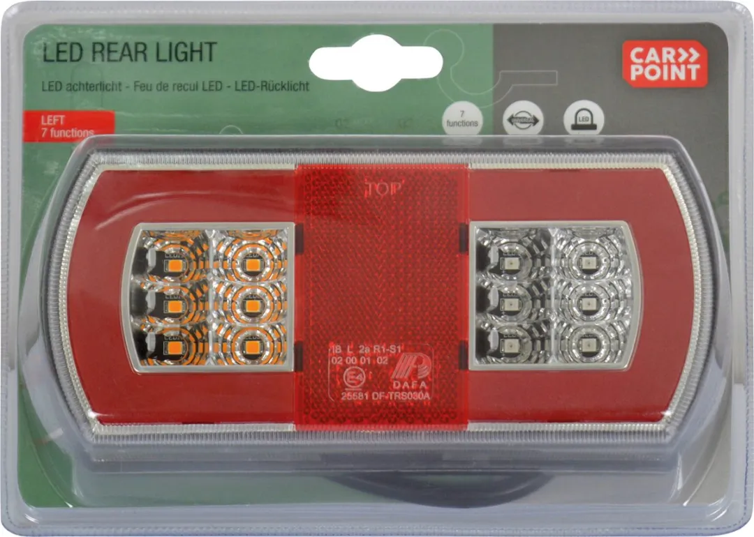 Carpoint Combinatieverlichting 12V LED 160mm Links