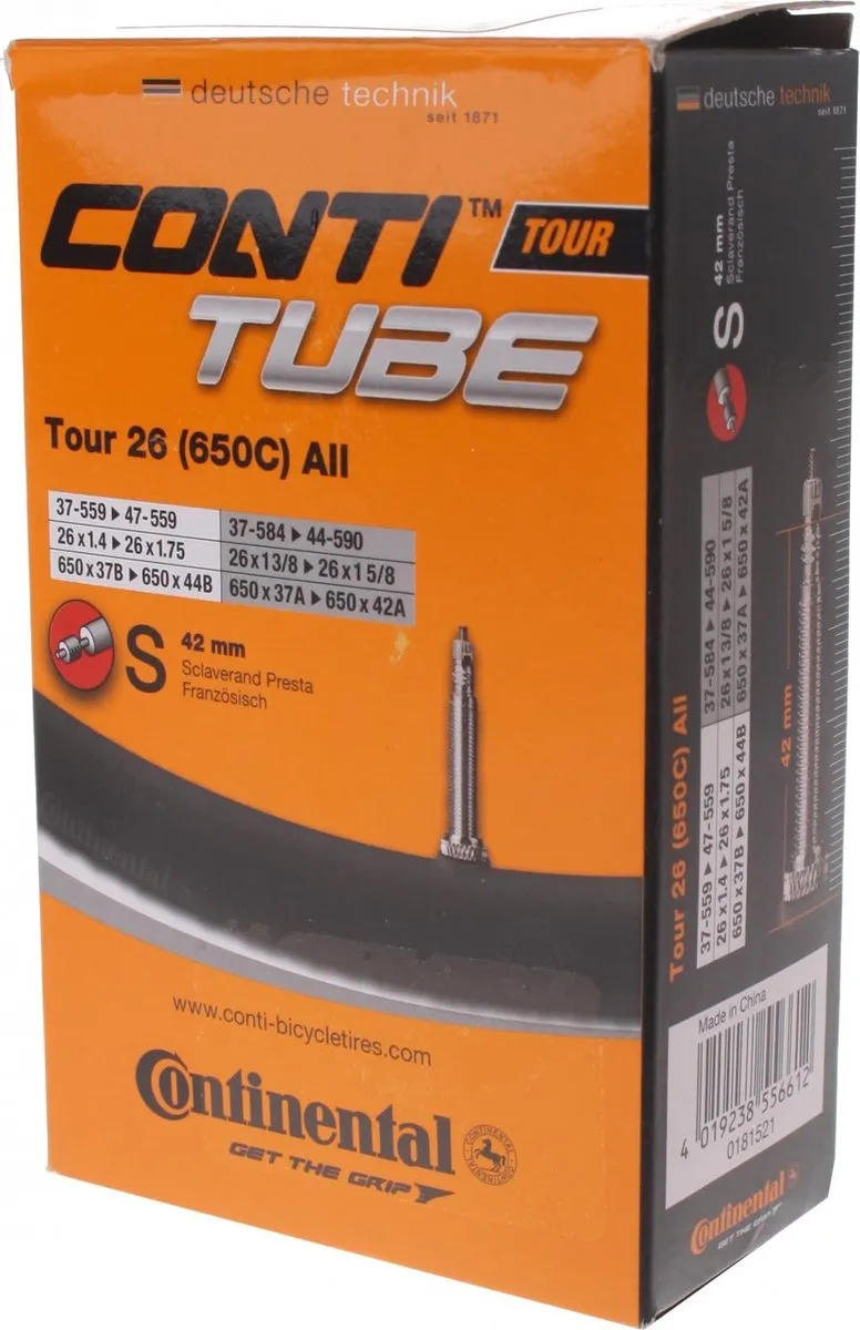 Continental 26 Tour Binnenband 47-590 - SV42mm Ventiel
