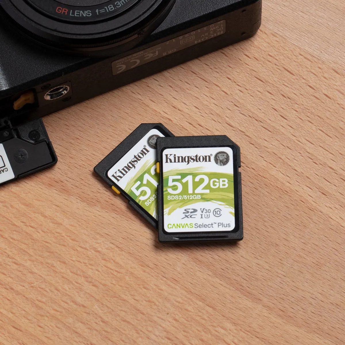 Kingston Canvas Select Plus SDXC 512GB - V30 UHS-I - afbeelding 2 van 6