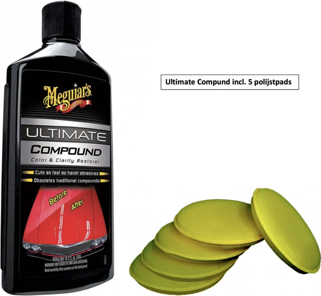 Meguiar's Ultimate Compound + Applicatorpads