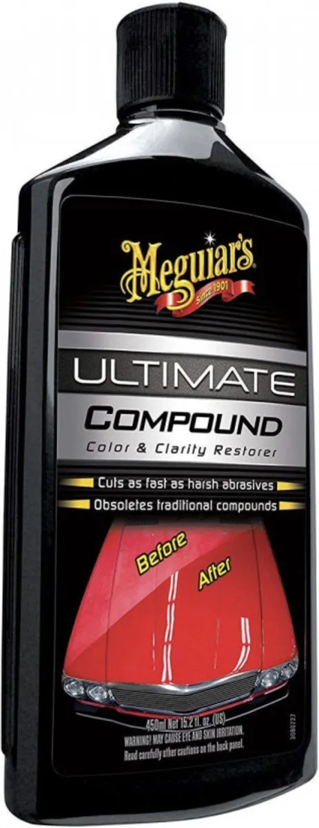 Meguiar's Ultimate Compound + Applicatorpads - 450ml - 6 Stuks