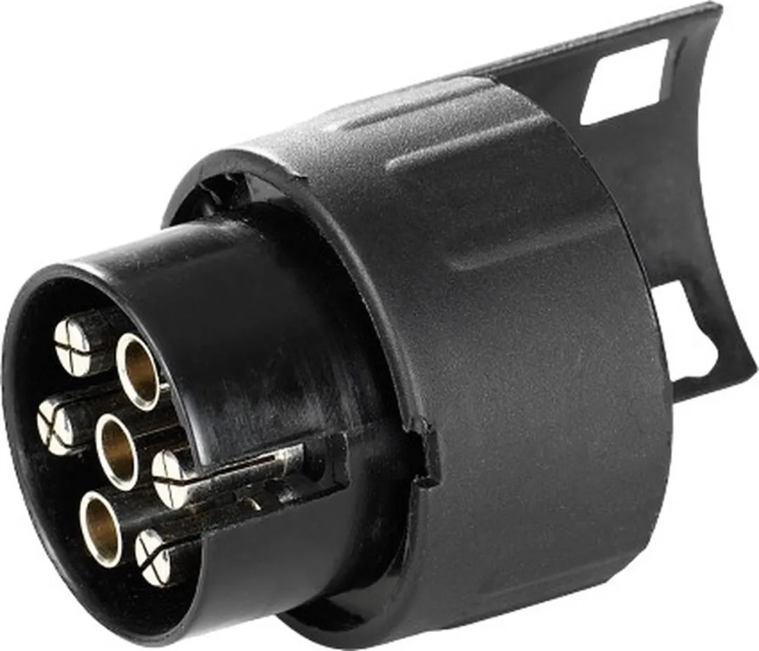 Carpoint Adapter 7-naar-13-polig Trailerdoos - Zwart - afbeelding 6 van 6