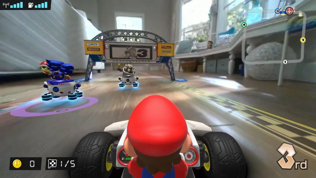 Nintendo Mario Kart Live: Home Circuit Luigi Edition - Switch - afbeelding 6 van 6