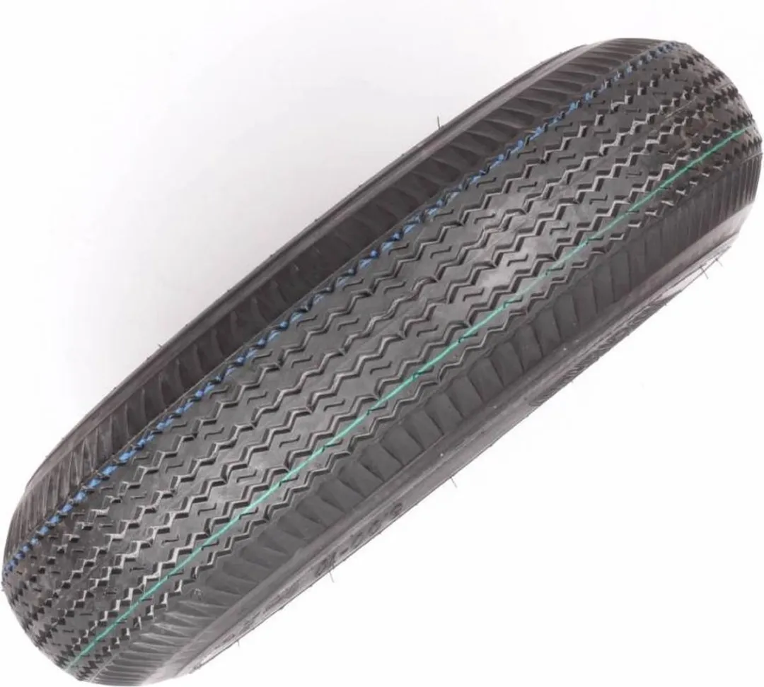 Compleet 10 inch Vredestein wiel - 5.00-10 band + velg - opel steek: 4x100 - 450 kg - 6PR - 60 mm naafdiameter