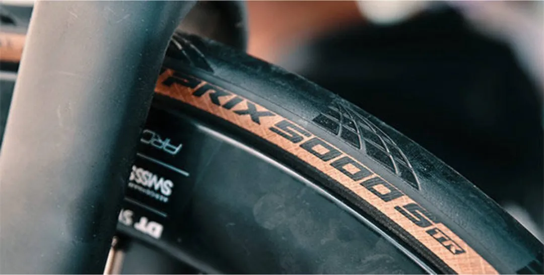 Continental Grand Prix 5000 S TR Raceband 30mm - Zwart/Transparant