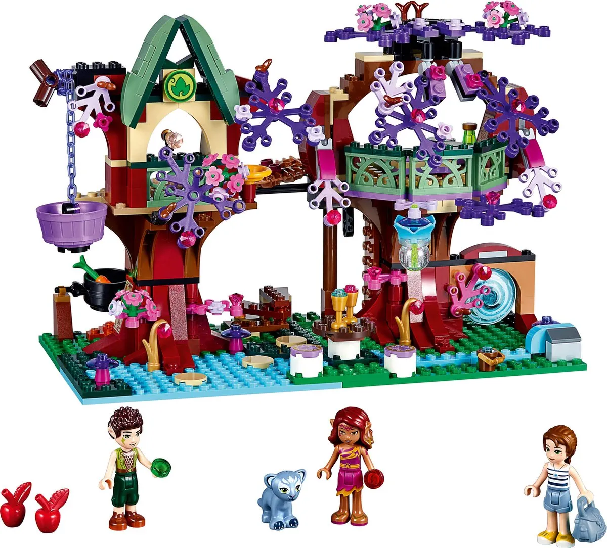 LEGO Elves Boomhuis 41075 - 505 Stukken - 3 Minifiguren - afbeelding 4 van 6