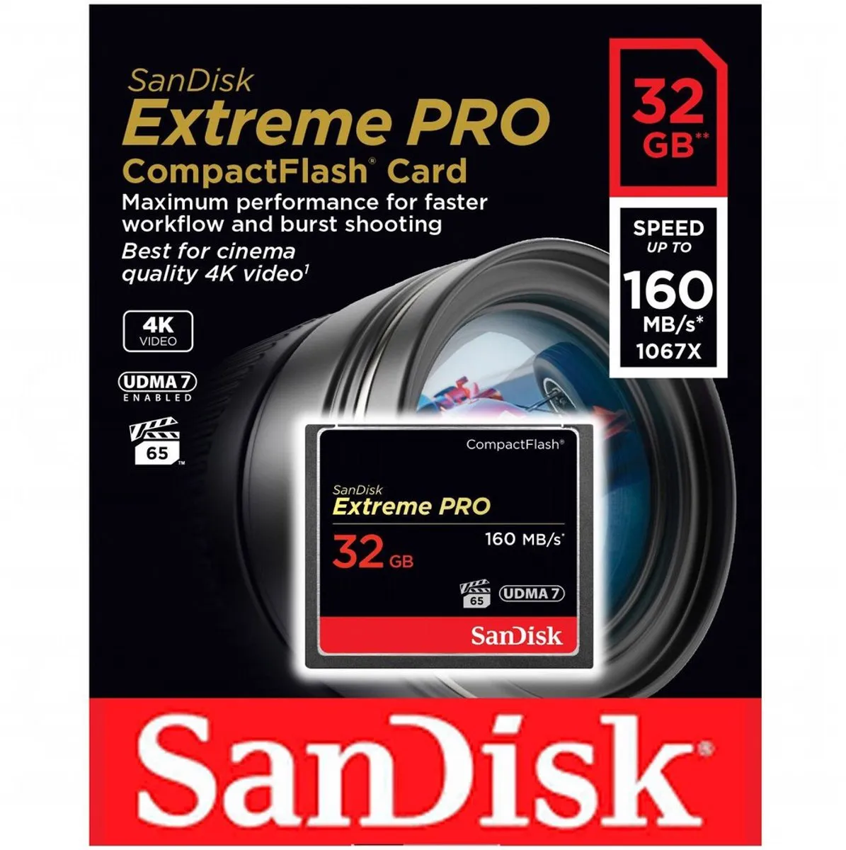 SanDisk Extreme PRO CF 32GB - SDCFXPS-032G-X46