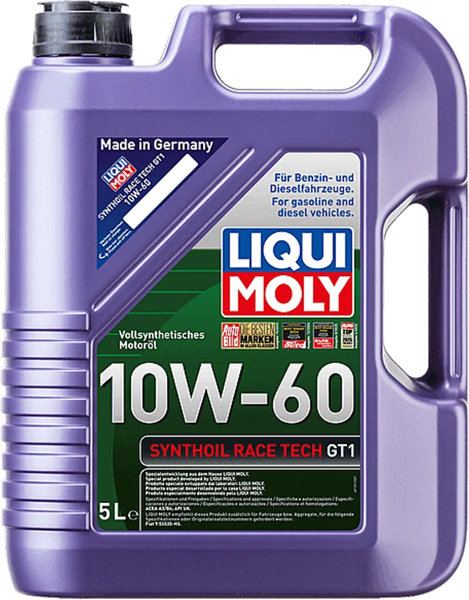 Liqui Moly Synthoil Race Tech GT1 10W60 Motorolie 1L