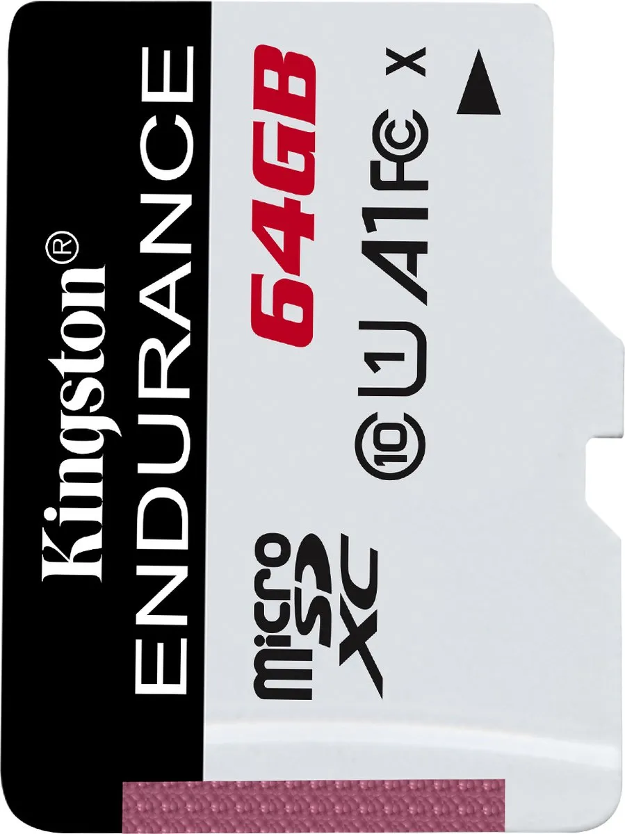 Kingston MICROSDXC ENDURANCE 64GB Geheugenkaart