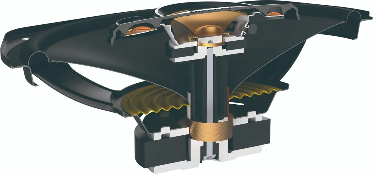 Pioneer TS-A6971F Autospeakers 600W - 2 Stuks - Zwart/Goud
