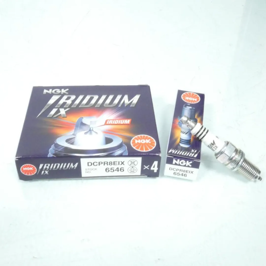 Bougie d'allumage NGK pour Quad Bombardier 400 Outlander XT 2007 DCPR8EIX / 6546 / Par 4 Neuf