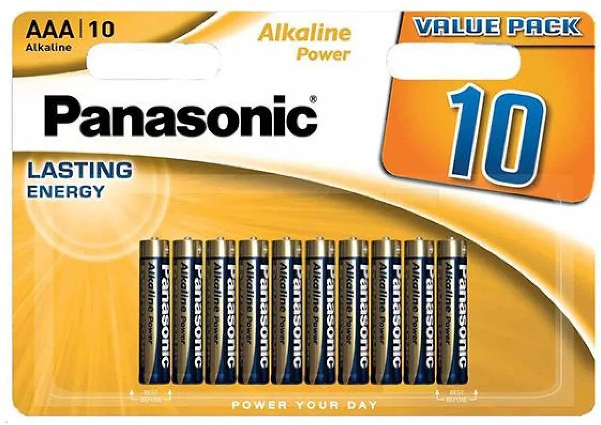 Panasonic LR03 AAA Alkaline Batterijen