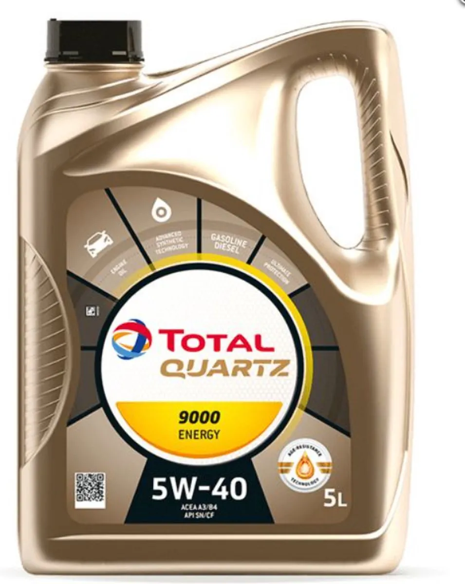 Total Quartz 9000 Energy 5W40 Motorolie - 5L