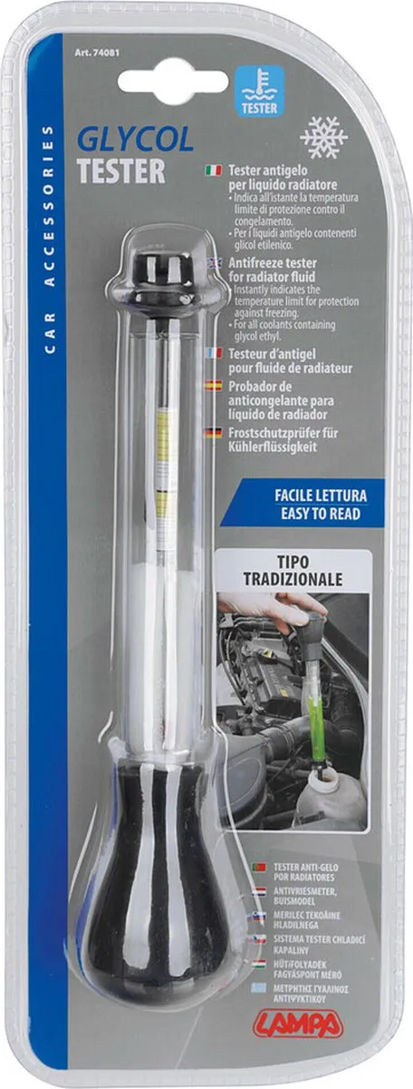 Lampa Anti-Freeze Tester Glas - Universeel